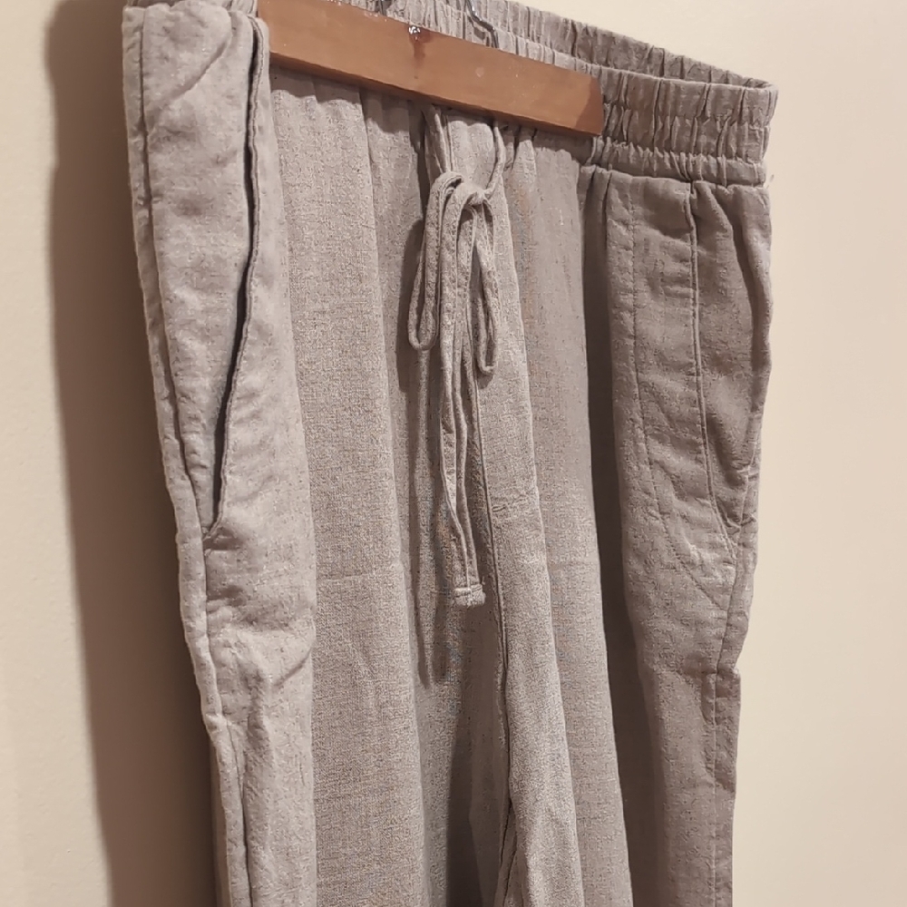 a new day Light Gray Wide Leg Pants - Picture 2 of 9